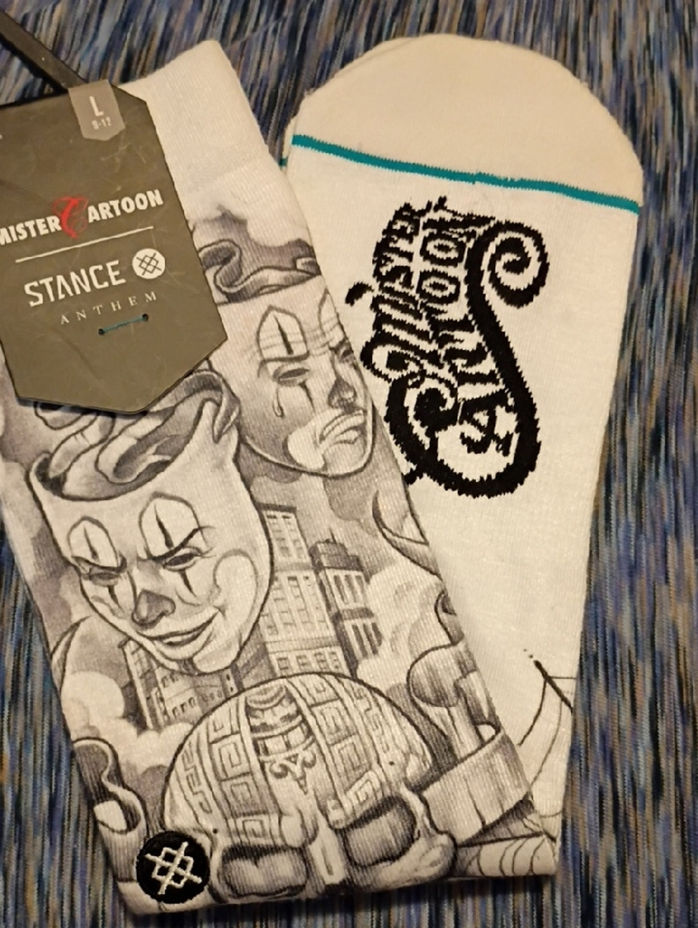 Tattoo Style -Graphic Crew Socks